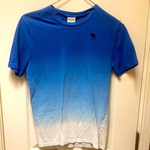 Abercrombie Kids Blue Gradient T-Shirt Large